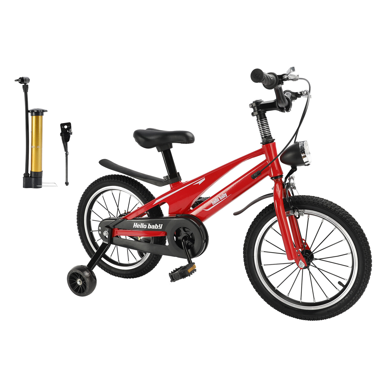16 inches Magnesium alloy Kid's Bike Child Bicycle with auxiliary wheels