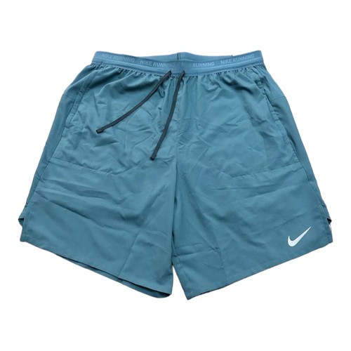 Nike Dri-Fit 7” 2 in 1 Running Shorts Mens Size 2XL Mineral