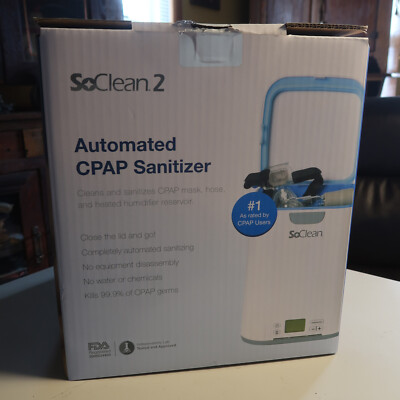 SoClean 2 Automated CPAP PAP Disinfecting Sanitizing Machine SC1200 So Clean