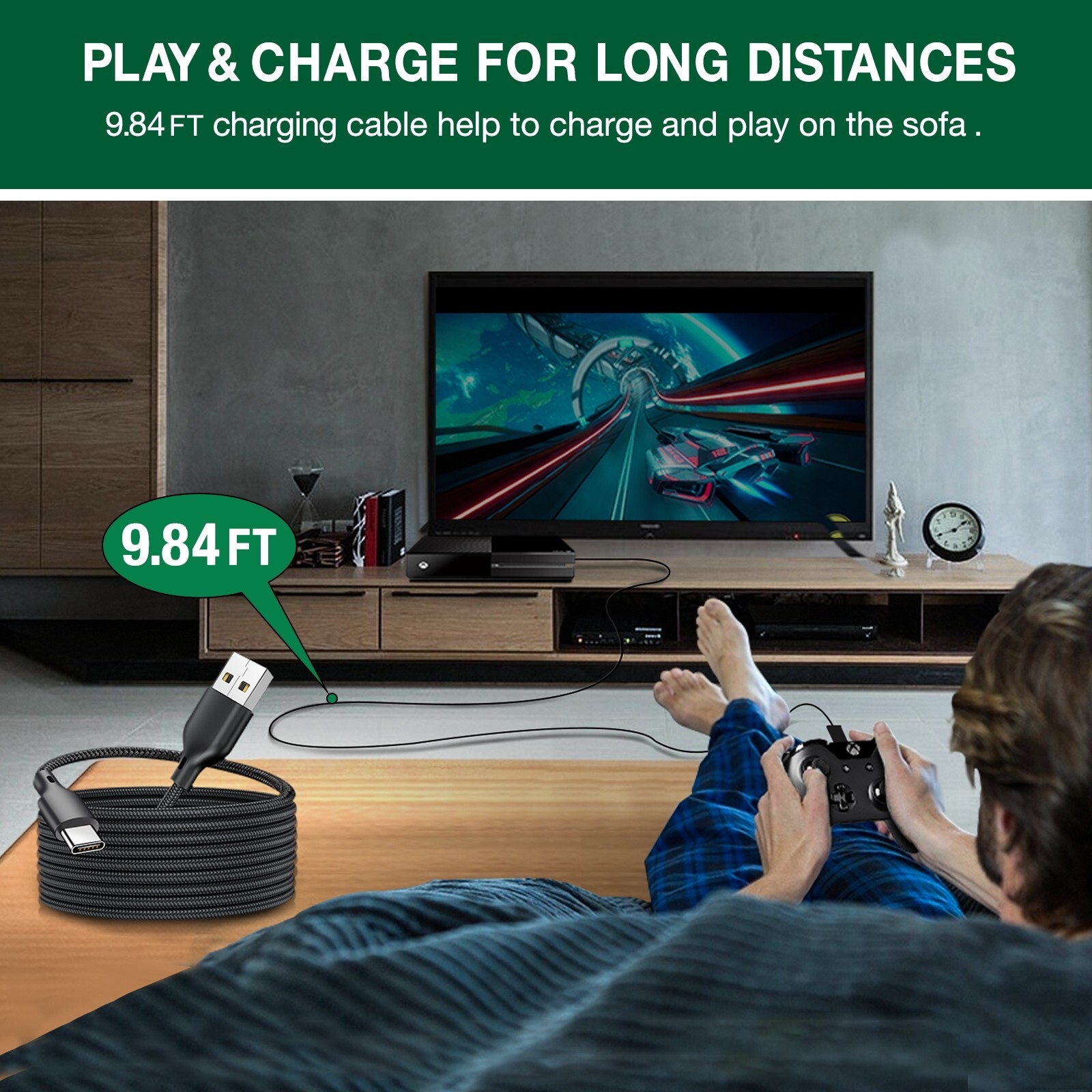 2X1500 Rechargeable Battery Pack for Xbox One/Xbox Series X|S Controller Battery