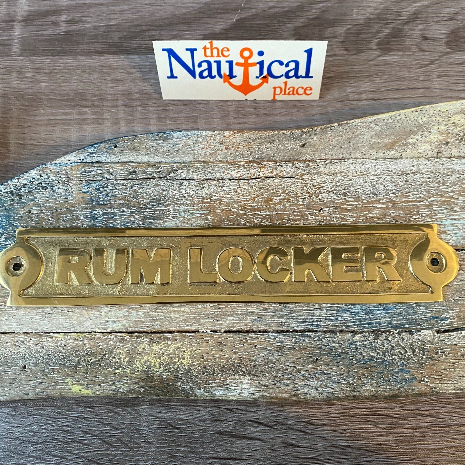 Nautical Door Signs - Solid Brass - Poop Deck, Head, Rum Locker, Captains Bar