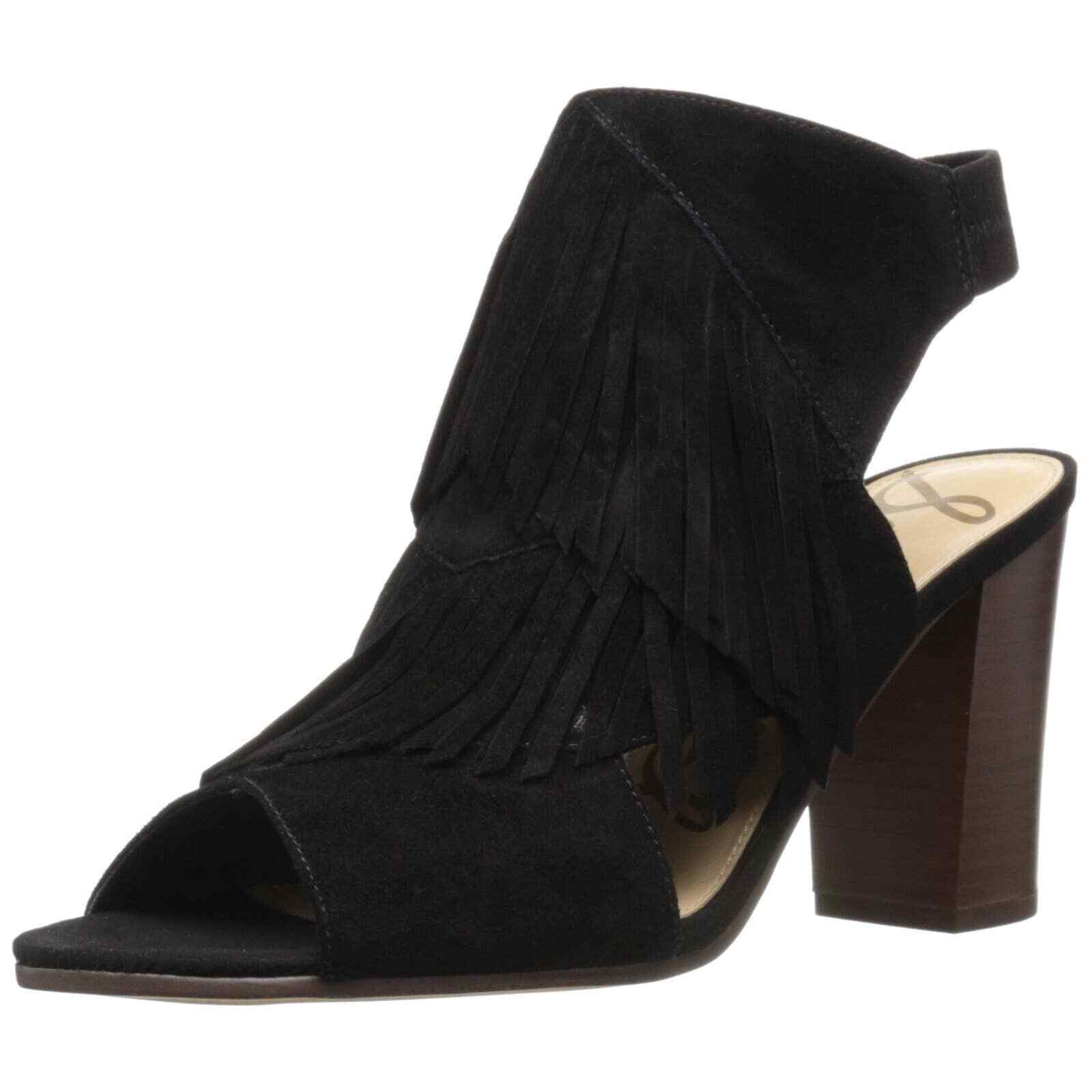 

Женские босоножки на каблуке Sam Edelman Elaine, черные, США 10, Черный
