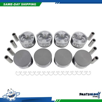 DNJ P4171 Std. Complete Piston Set For 98-05 Ford Lincoln Aviator 4.6L DOHC