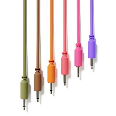 ExcelValley - Mono Modular Patch Cables TS 3.5mm 1/8 inch Eurorack Synthesizer