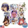 Genshin Impact Stickers 100pcs and 12pcs of Latest Sumeru Characters Waterproof for Laptop Bottle Skins and Decals Surprise Gift for Fans Travelers