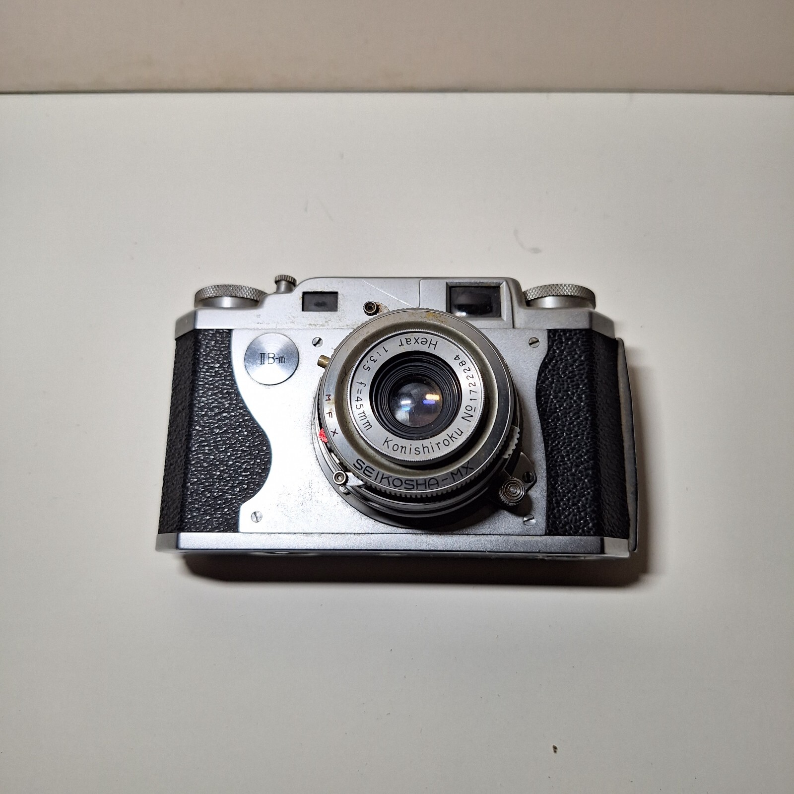 Konica II B-m Hexar 45mm f/3.5 Rangefinder 35mm film Camera