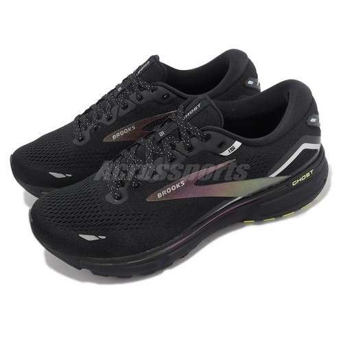 Мужские кроссовки Brooks Ghost 15 Reflective Black Lime 1103931D-013