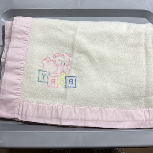 Pink Trim Building Blocks Made In Usa