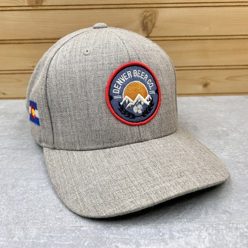 DENVER BEER CO. Hat Ball Cap Adjustable SNAPBACK Gray Mid Profile Colorado