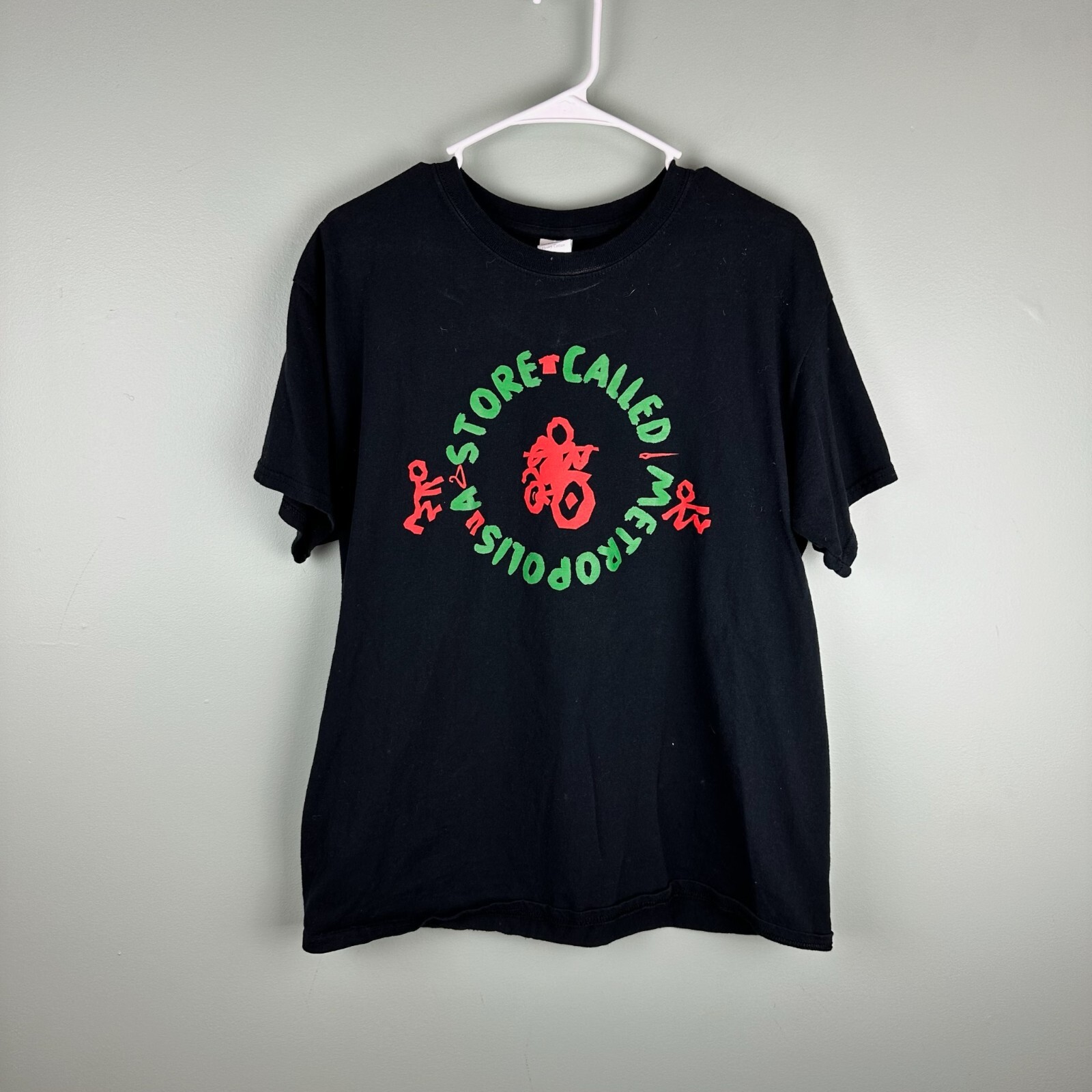 Metropolis Vintage Store New York City T-Shirt Black Size