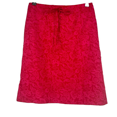 NEW Vintage Espirit Pink Floral Skirt 90s Y2K A Line Side Zip Size 3/4