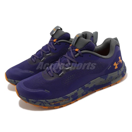 

Мужские беговые кроссовки Under Armour Charged Bandit TR 2 UA Deep Purple Orange 3024186-500, Фиолетовый, Charged Bandit Tr 2