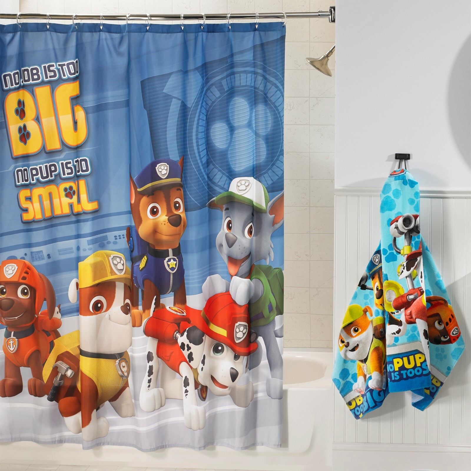 paw patrol shower set