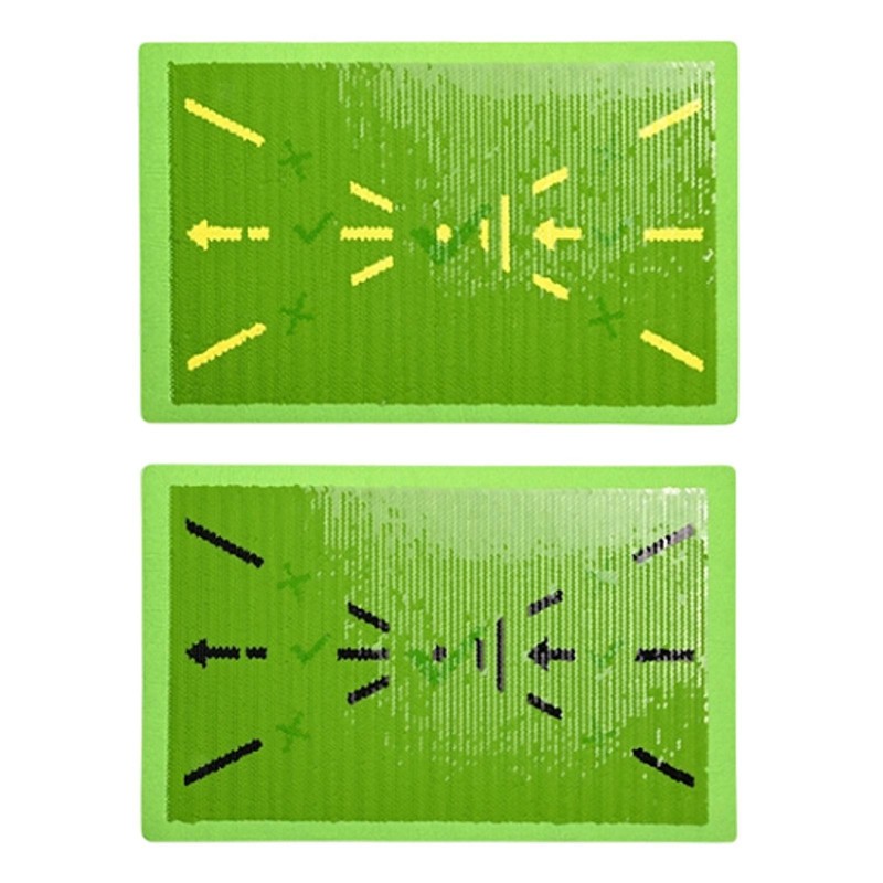 Golf Schlagmatte, Schwung Trainingspad, Korrektur Der Schwungbahnrichtung,