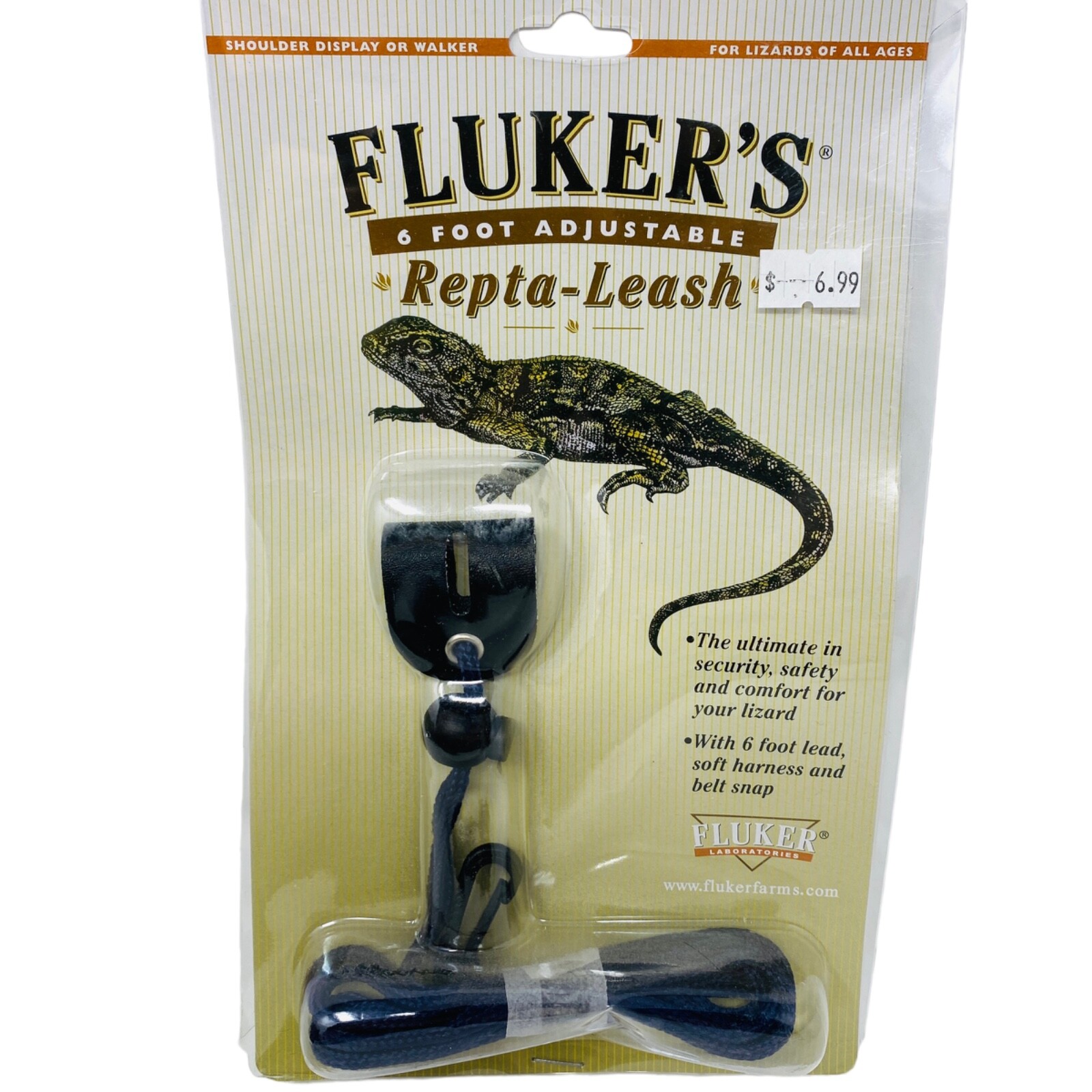 Fluker s 6ft Repta Leash Size XS for Reptiles 1 690