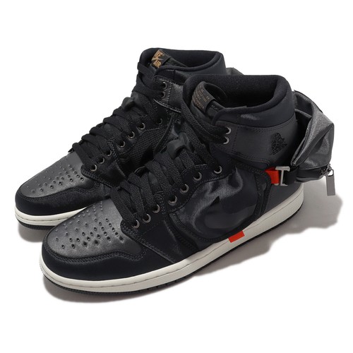 Мужские повседневные кроссовки Nike Air Jordan 1 Utility SP Stash Black White AJ1 DN4336-001
