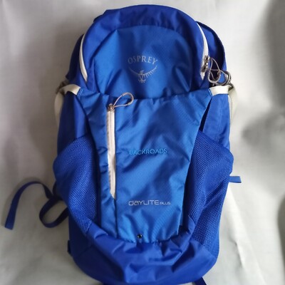 Osprey Backroads Daylite Plus 20L Hiking Outdoors Sport Backpack Blue Bag EUC