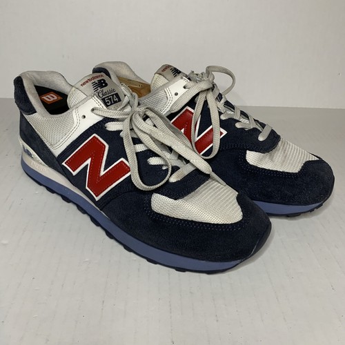 New balance 574 navy red hotsell