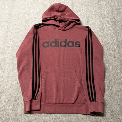 Red adidas sweater discount mens