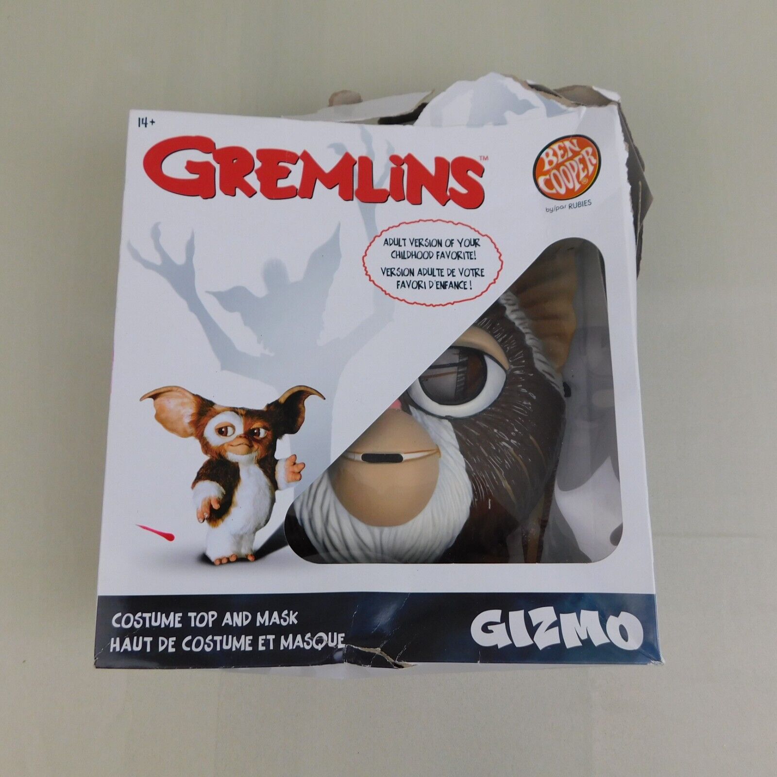 Classic Gremlin Mogwai Gizmo Adult Costume Classic Gremlin Mogwai Gizmo Adult Costume