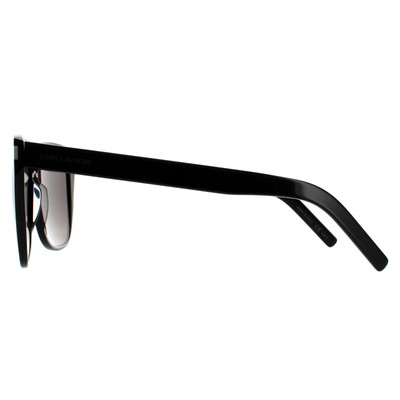 Pre-owned Saint Laurent Sunglasses Sl 1 Slim 001 Black Gray Smoke