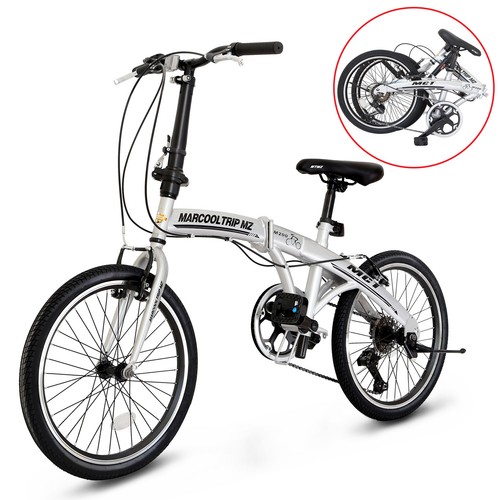 20" Folding Bike Boys Foldable Mountain Bike Shimano 6 Speed Sports Bicycle