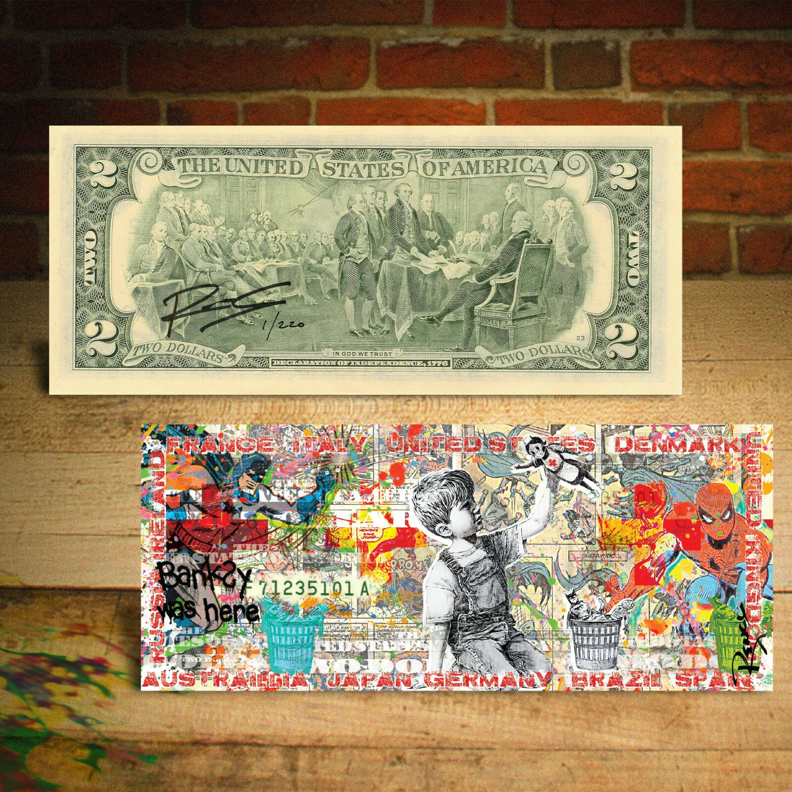 RENCY レンシー BANKSY バンクシー 2ドル札 ウォンカ RENCY レンシー 2ドル札 ウォンカ BANKSY バンクシー｜Yahoo