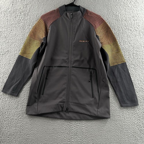 Oakley ナイロンジャケット グレー ネイビー イエロー Oakley（ナイロンジャケット）のフリマアイテム一覧