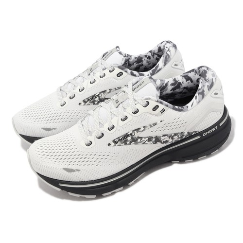 

Женские кроссовки Brooks Ghost 15 White Ebony Oyster Snow Camo 1203801B-149, Белый, Ghost 15