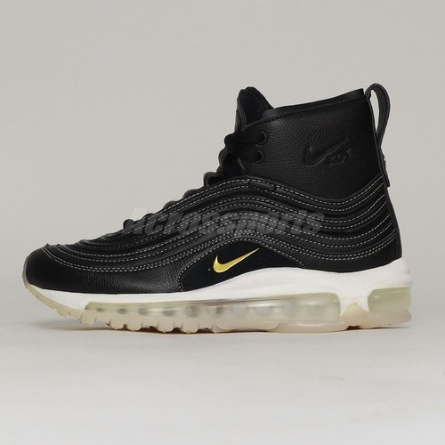

Nike Air Max 97 Mid/RT RIGHT OUTSOLE DISCOLORATION DEFECT Men US4.5 913314-001, Черный, Air Max 97 Mid/rt