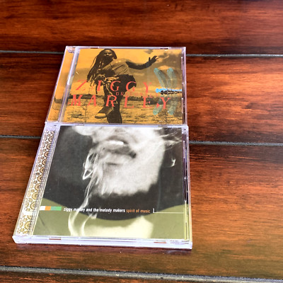 Lot of 2 Ziggy Marley CDs Spirit of Music & Dragonfly