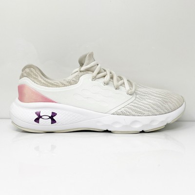 

Кроссовки Under Armour Womens Charged 3024490-100 белые кроссовки размер 8.5, Белый, Charged