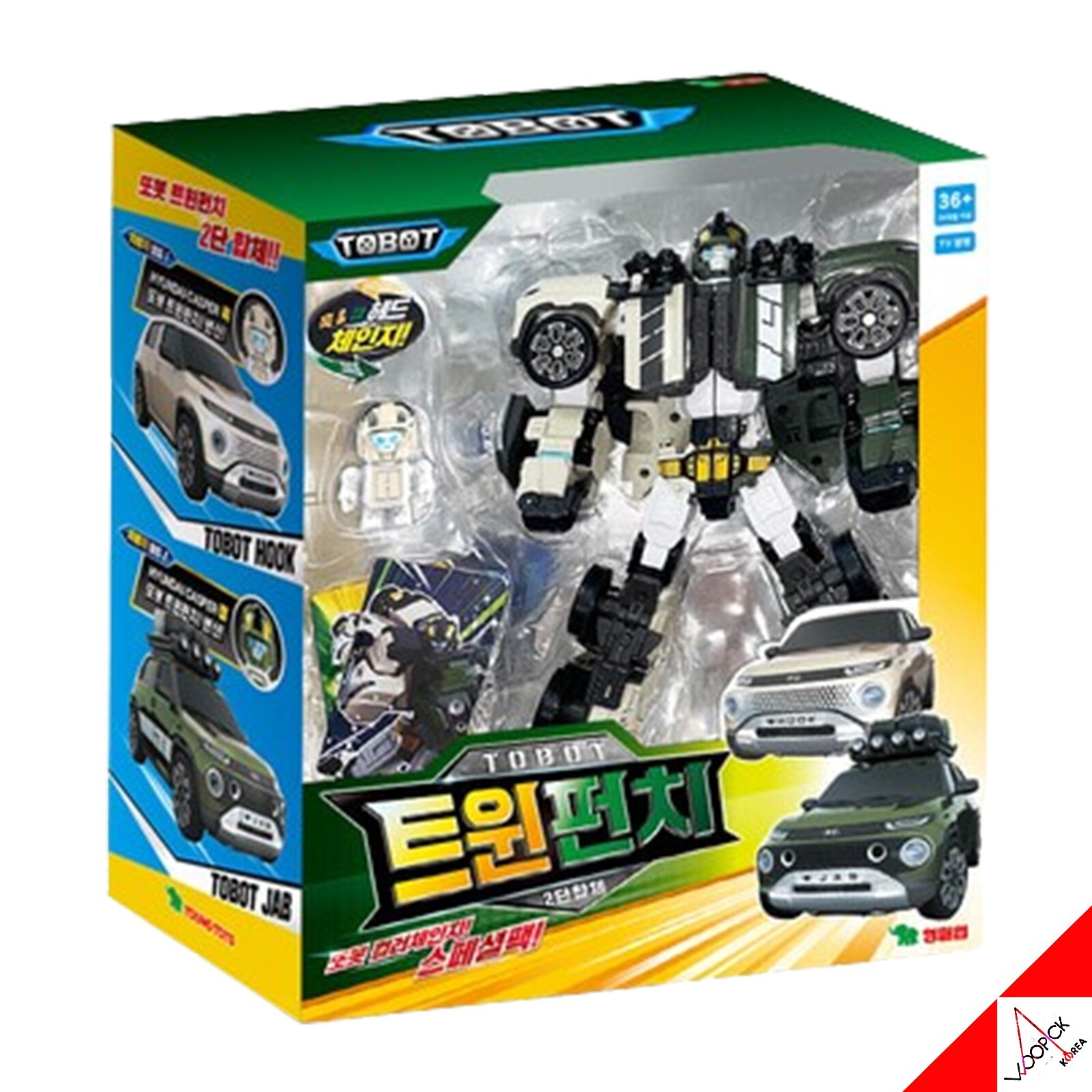 TOBOT 2025 TWIN PUNCH SPECIAL PACK Hook Jab Combine Transformer