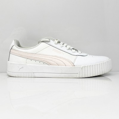 

Puma Womens Carina 370325-10 Белая Повседневная Обувь Кроссовки Размер 8, Белый, Carina