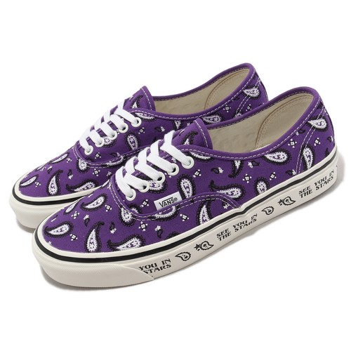 

Vans Authentic 44 DX Cosmic Rodeo Purple Мужчины Унисекс Повседневный образ жизни VN0A7Q5CPRP, Фиолетовый, Authentic 44 Dx