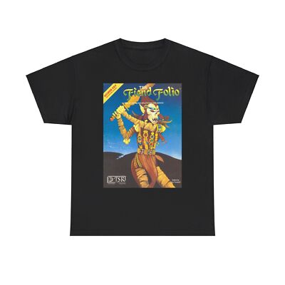 Fiend Folio Unisex Tee Shirt Dungeons and Dragons