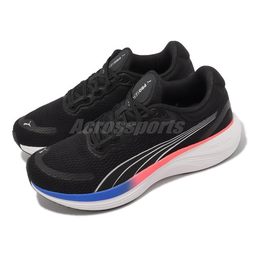 

Puma Scend Pro Black Ultra Blue Мужская спортивная обувь унисекс для шоссейного бега 378776-02, Черный, Scend Pro