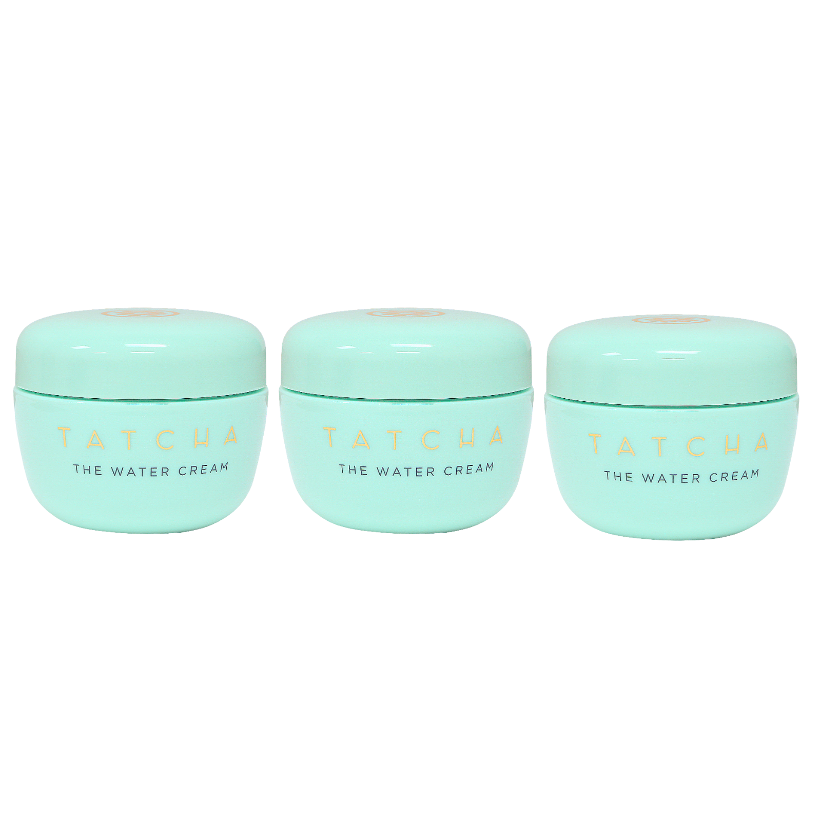 Tatcha The Water Cream Japanese Skin Care  - 3 Pack  10 ml / 0.34 fl. oz. each