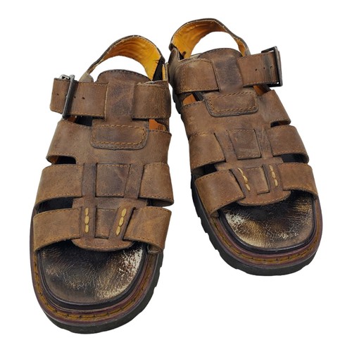 サンダル TIMBERLAND Men Sandals Brown TB0A5T489681 COCOA TIMBERLAND Sandals Mens Size 8M Brown Leather Fisherman Open