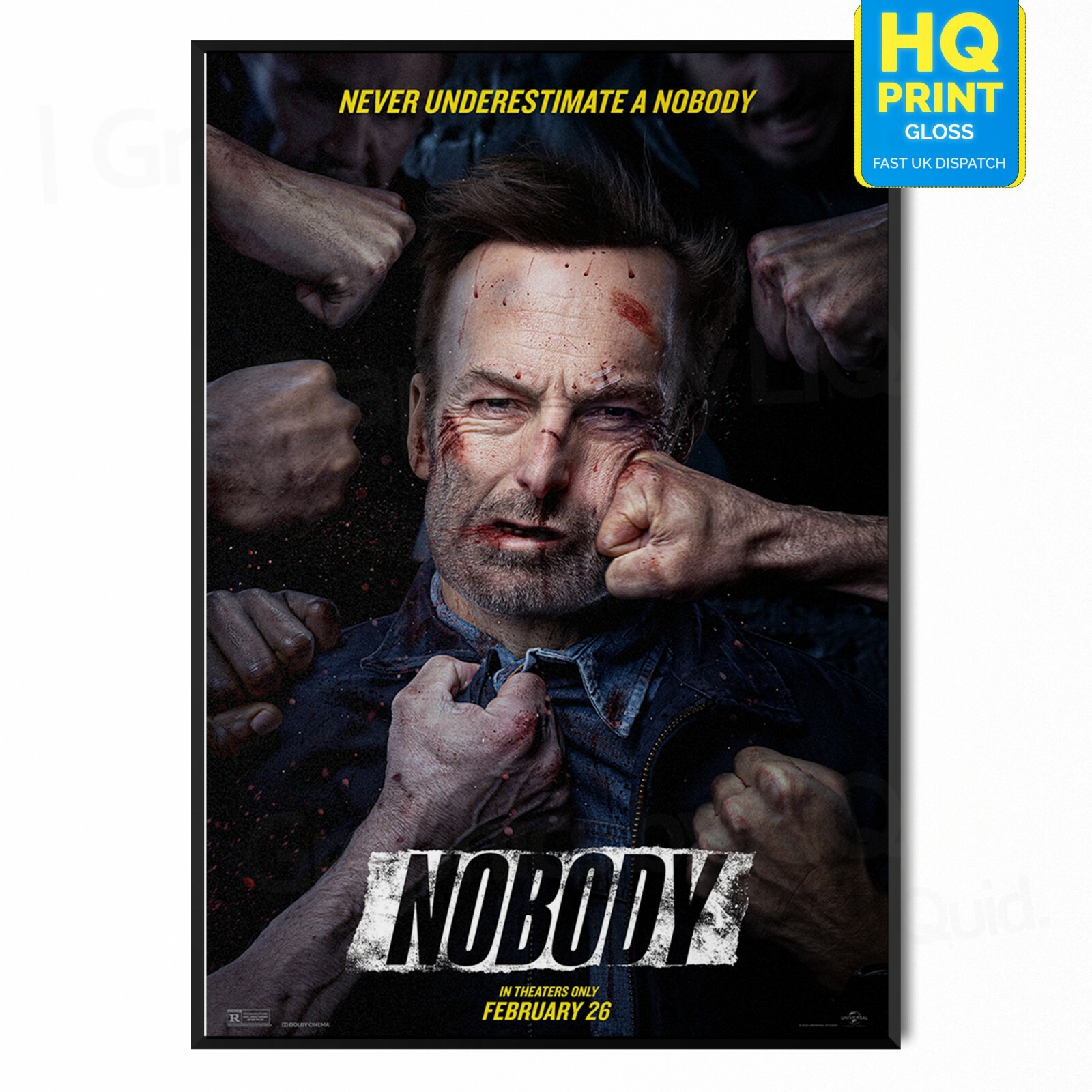 Nobody 2021 Ilya Naishuller Bob Odenkirk Movie Poster ...