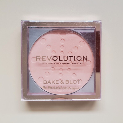 Revolution Bake & Blot Baking and Setting Powder Peach - 0.19 oz - Sealed