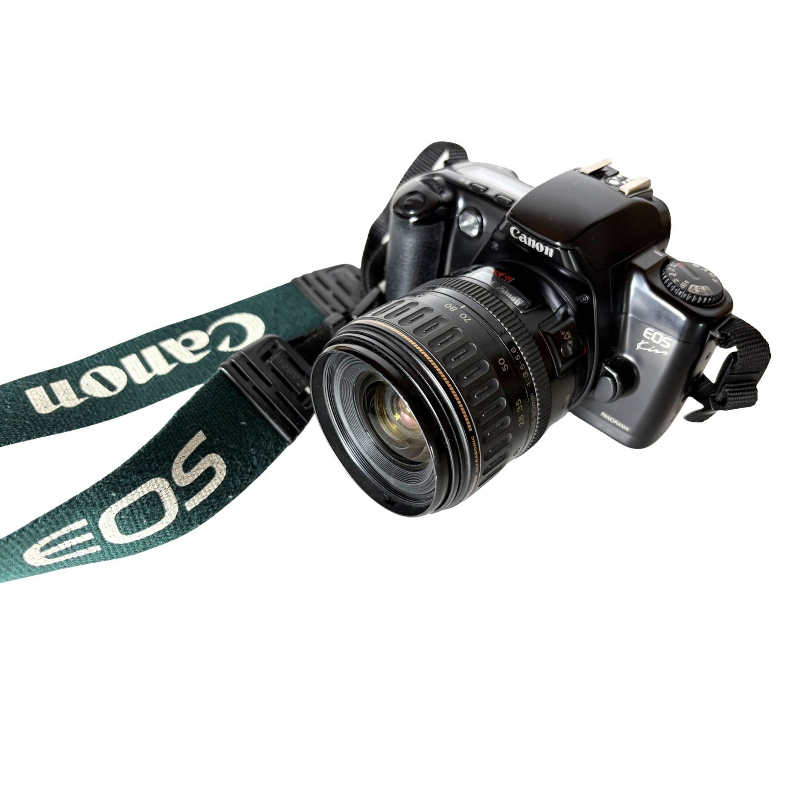 Canon EOS Kiss Black - SLR Film Camera with Canon Zoom Lens EF 28