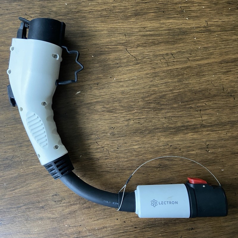 NACS Tesla charger to SAE J1772 adapter for Hyundai Ioniq