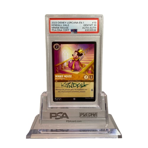 PSA 10 Disney Lorcana Minnie Mouse #13 Beloved Princess