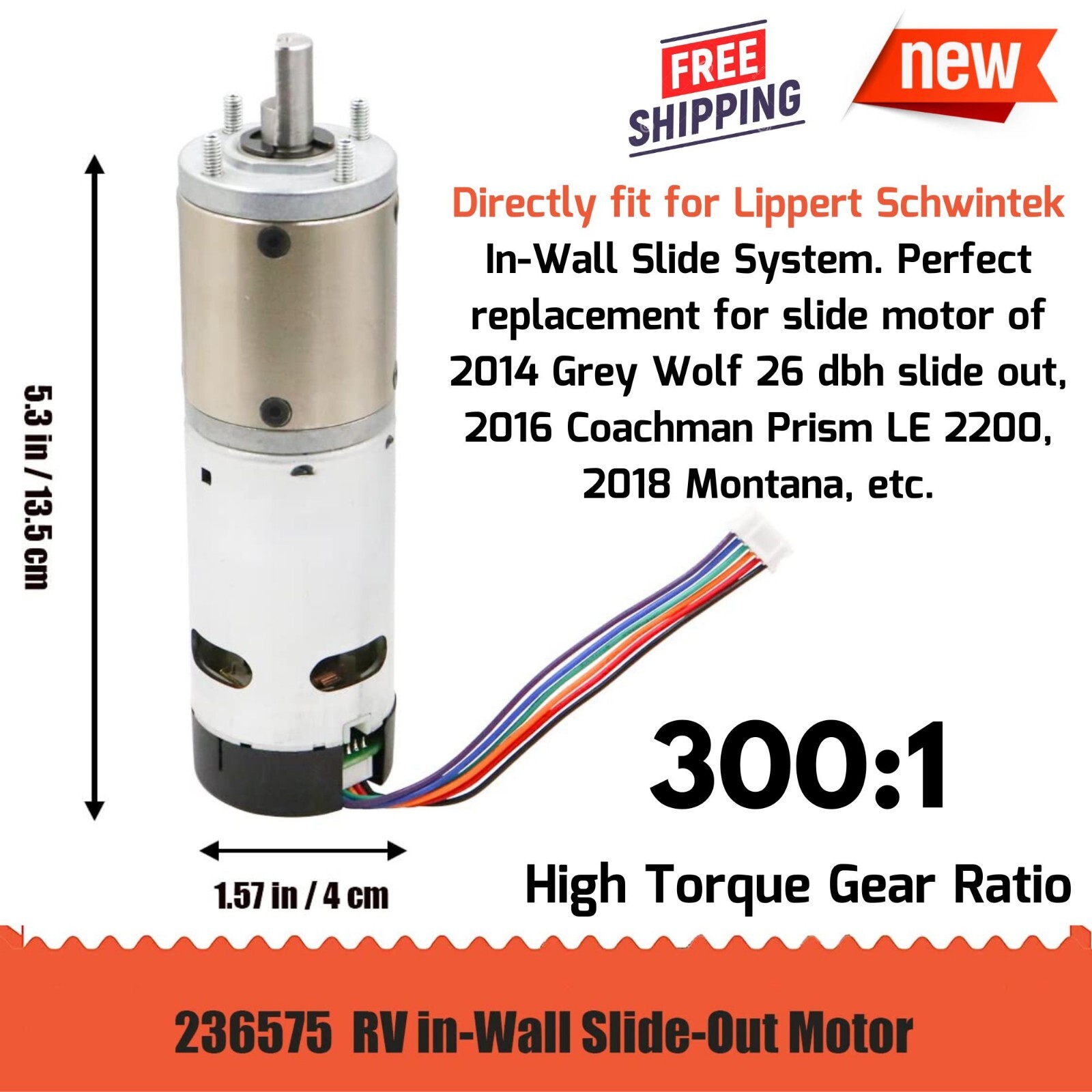 ◆rira◆ Amazon.com: 236575 RV in Wall Slide Out Motor, 12V Slide