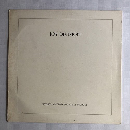 VINTAGE Joy Division CLOSER Vinyl Record Album 12” Factus VI