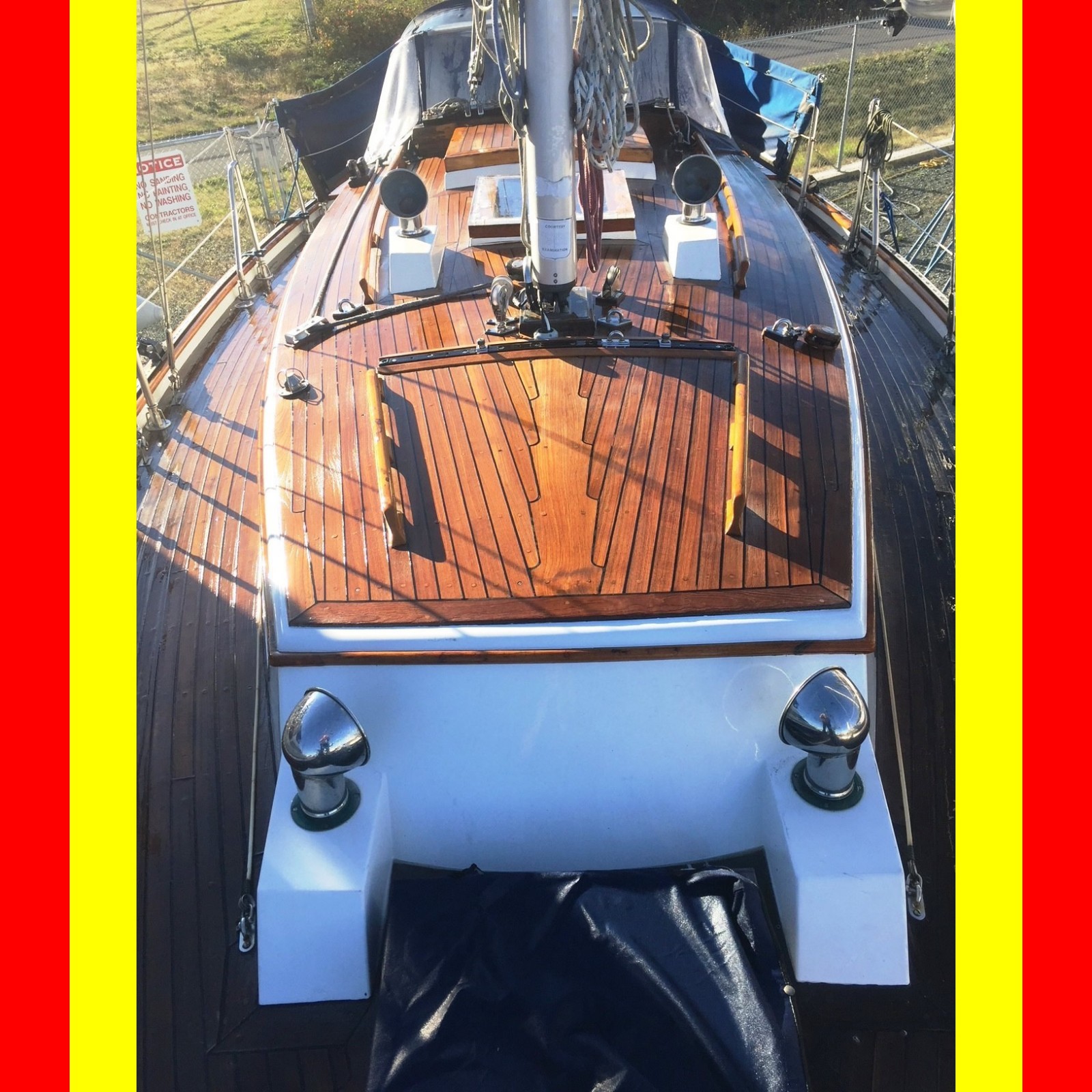 NO RESERVE 32' Union Cutter 1984 true Blue Water sailboat. Ted Brewer design.