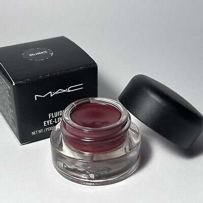 BNIB MAC *DELINEATE* Fluidline Eye Liner ~ Dark Crimson ~ RARE, Limited Edition