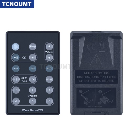 For Bose Wave Radio/CD Remote Control AWRC-1G AWRC-1W AWRC-1P AWRC1P