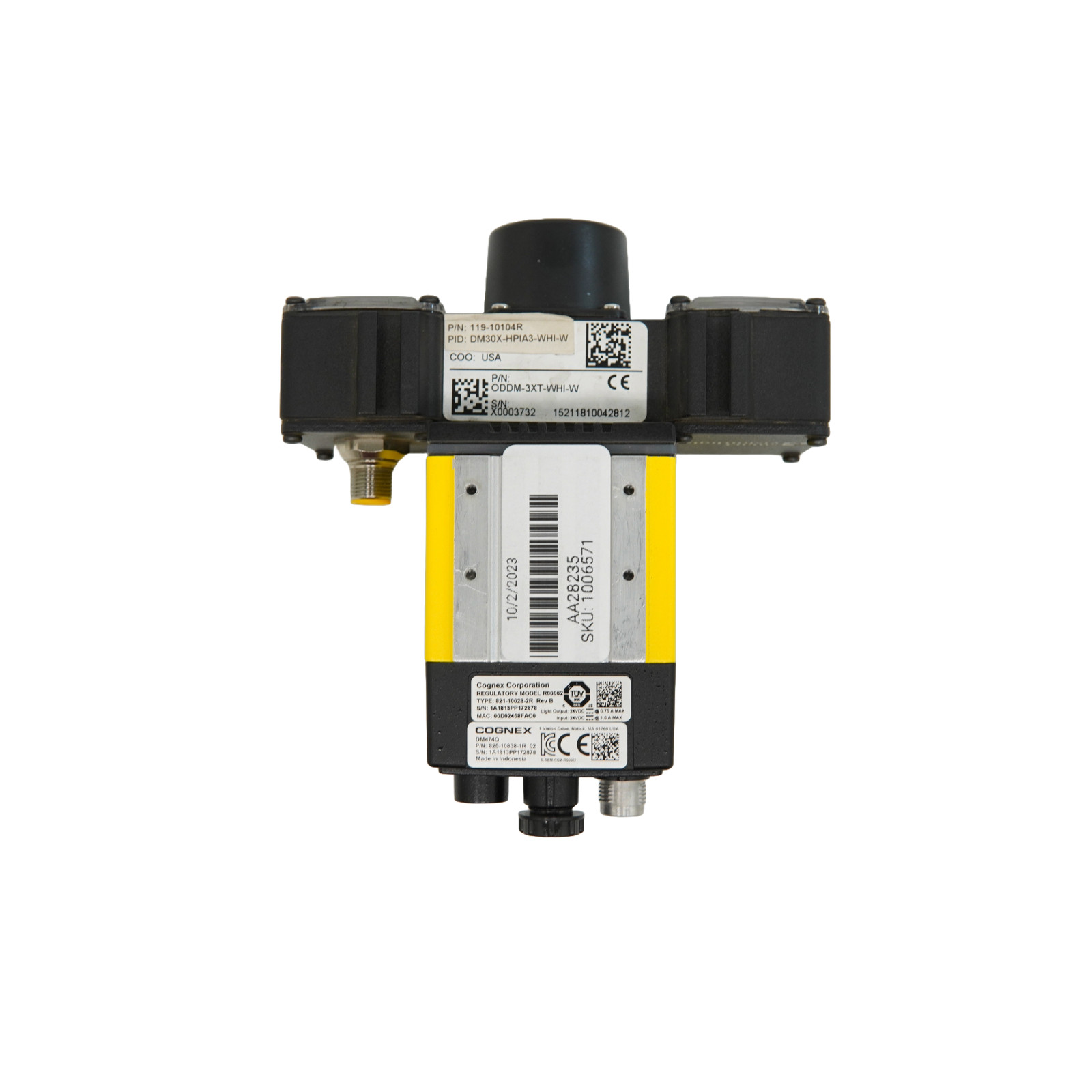 Cognex DM474Q w/ White Lights Barcode Reader Dataman DMR-474Q 474Q Quick - Picture 6 of 9